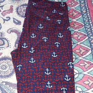 Lularoe Leggings with anchors
